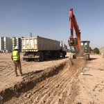 Works of project under construction in Basra
